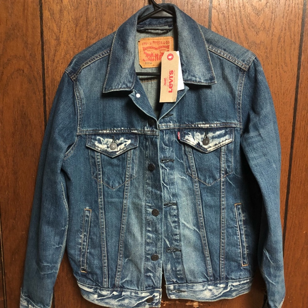 NEW Levi’s Strauss Denim Jean Jacket Mens Small